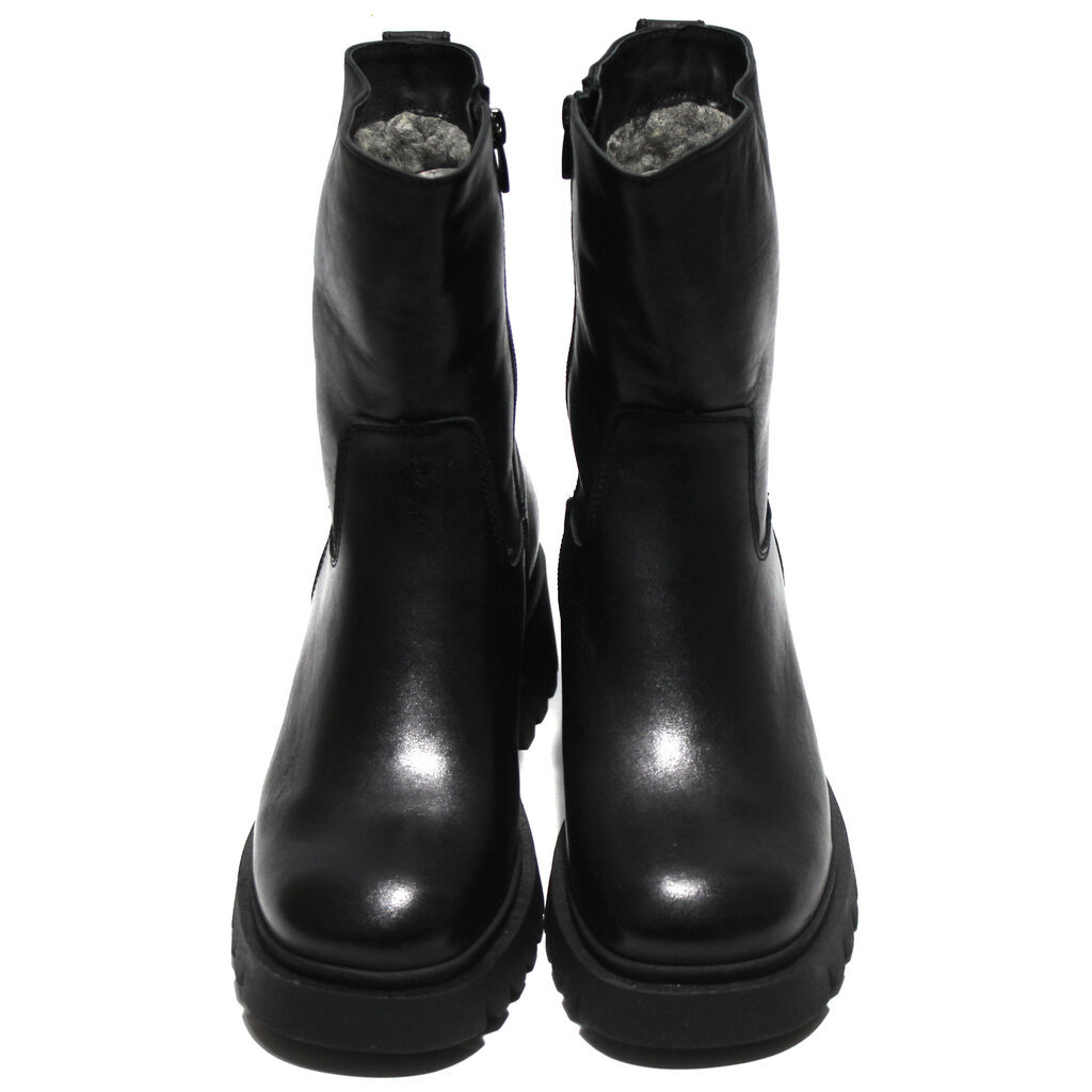 Žieminiai batai moterims Nessi 249986, juodi kaina ir informacija | Aulinukai, ilgaauliai batai moterims | pigu.lt