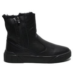 Мужские кожаные сапожки на натуралном меху Kadar 250004, черный цена и информация | Мужские ботинки | pigu.lt