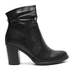 Женские кожаные полусапоги Galant 250032, черный цена и информация | Женские ботинки | pigu.lt