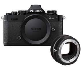 Переходник Nikon Z fc + байонет Nikon FTZ II (черный) цена и информация | Цифровые фотоаппараты | pigu.lt