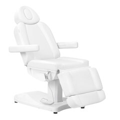 электрическое косметическое кресло -azzurro 803d, белый цена и информация | Мебель для салонов красоты | pigu.lt