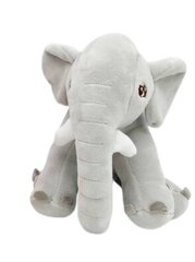 Mielas pliušinis dramblys, pilkas, 20cm kaina ir informacija | Minkšti (pliušiniai) žaislai | pigu.lt