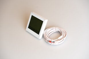 Программируемый Wi-Fi термостат с датчиками температуры пола и помещения цена и информация | Нагревательные коврики для пола и зеркал | pigu.lt