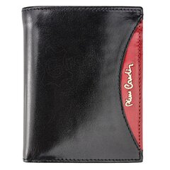 Vyriška piniginė Pierre Cardin TILAK29 326 RFID - Juoda, raudona kaina ir informacija | Vyriškos piniginės, kortelių dėklai | pigu.lt