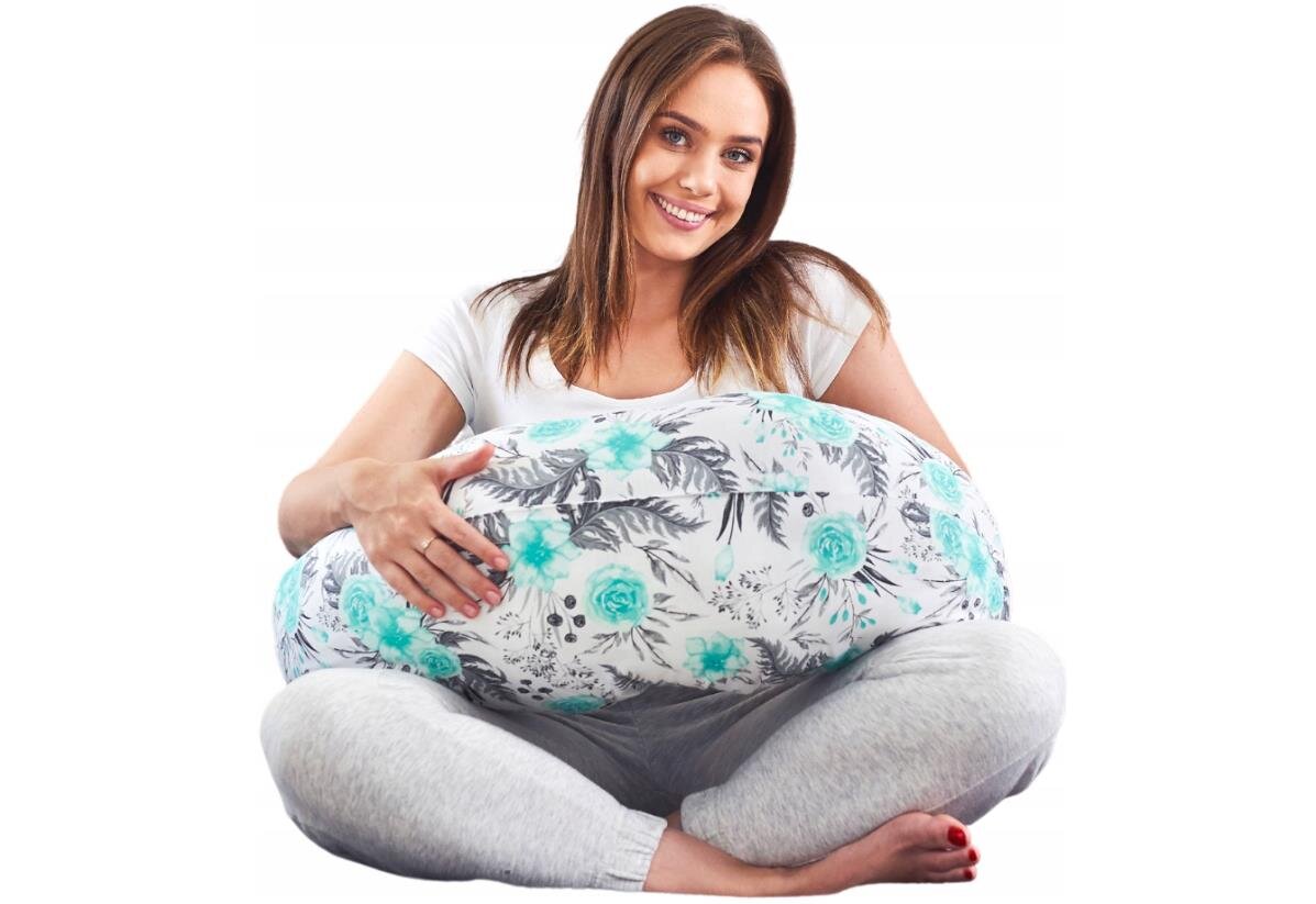 Pagalvė nėščiosioms ir maitinančioms mamoms Babymam, 160x75 cm kaina ir informacija | Maitinimo pagalvės | pigu.lt