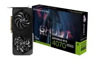 Gainward GeForce RTX 4070 Super Ghost (NED407S019K9-1043B) kaina ir informacija | Gainward Kompiuterinė technika | pigu.lt