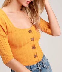 Free People Женщины OB920070 блузка Оранжевый , L91126456/XS цена и информация | Женские блузки, рубашки | pigu.lt