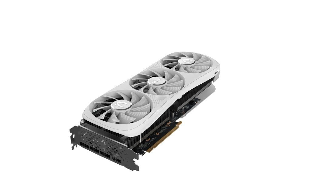 Zotac Gaming GeForce RTX 4080 Super Trinity OC White Edition (ZT-D40820Q-10P) kaina ir informacija | Vaizdo plokštės (GPU) | pigu.lt