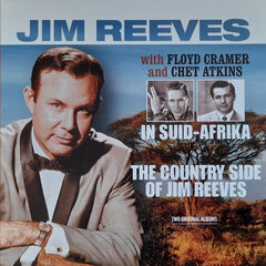 Vinilinė plokštelė, Jim Reeves su Floyd Cramer ir Chet Atkins, In Suid Afrika, The Country Side Of Jim Reeves kaina ir informacija | Vinilinės plokštelės, CD, DVD | pigu.lt