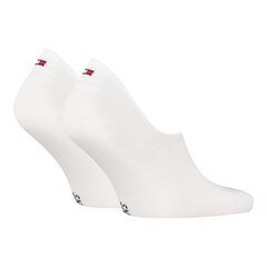 Tommy Hilfiger kojinės moterims 84918, baltos, 2 poros kaina ir informacija | Moteriškos kojinės | pigu.lt