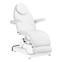 электрическое косметическое кресло, белое цена и информация | Мебель для салонов красоты | pigu.lt