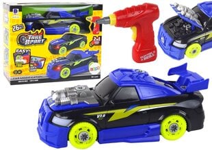 Žaislinis automobilis - konstruktorius 2in1 LeanToys kaina ir informacija | Žaislai berniukams | pigu.lt