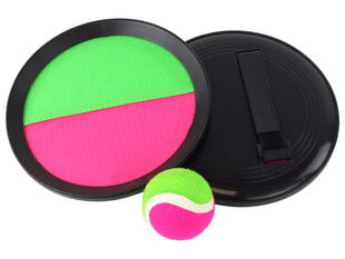 диски с мячом для ловли - мяч для ловли на липучке цена и информация | Игры на открытом воздухе | pigu.lt