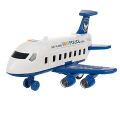 Atidaromas policijos lėktuvas su priedais Iso Trade, 23131 kaina ir informacija | Žaislai berniukams | pigu.lt
