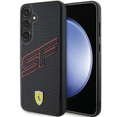 Ferrari FEHCS24MPINK S24+ S926 czarny|black hardcase Big SF Perforated цена и информация | Чехлы для телефонов | pigu.lt