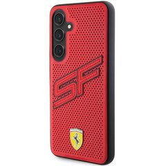 Ferrari FEHCS24MPINR S24+ S926 czerwony|red hardcase Big SF Perforated цена и информация | Чехлы для телефонов | pigu.lt