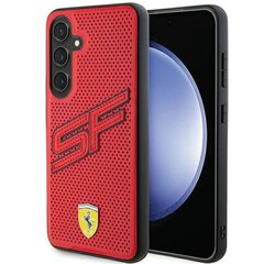 Ferrari FEHCS24MPINR S24+ S926 czerwony|red hardcase Big SF Perforated цена и информация | Чехлы для телефонов | pigu.lt