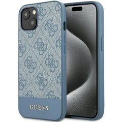 Guess GUHCP15SG4GLBL iPhone 15 | 14 | 13 6.1" niebieski|blue hardcase 4G Stripe Collection цена и информация | Чехлы для телефонов | pigu.lt