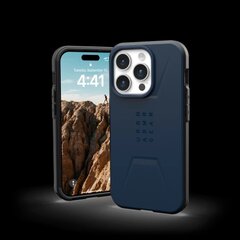 UAG Civilian Magsafe - protective case for iPhone 15 Pro (Bordeaux) цена и информация | Чехлы для телефонов | pigu.lt