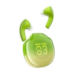 Earphones TWS Acefast T9, Bluetooth 5.3, IPX4 (avocado green) цена и информация | Теплая повязка на уши, черная | pigu.lt