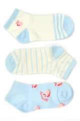 Kojinės moterims 6366, įvairių spalvų, 3 poros kaina ir informacija | Moteriškos kojinės | pigu.lt