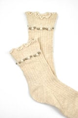 Kojinės moterims 6423, smėlio spalvos kaina ir informacija | Moteriškos kojinės | pigu.lt