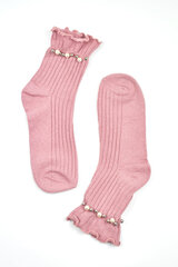 Kojinės moterims 6433, rožinės kaina ir informacija | Moteriškos kojinės | pigu.lt