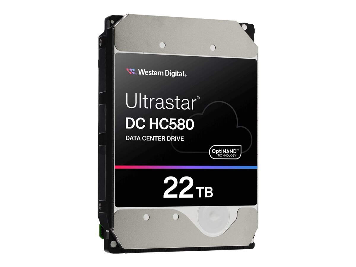 Dysk serwerowy HDD Western Digital Ultrastar DC HC580 WUH722422ALE6L4 (22 TB; 3.5"; SATA III) цена и информация | Vidiniai kietieji diskai (HDD, SSD, Hybrid) | pigu.lt