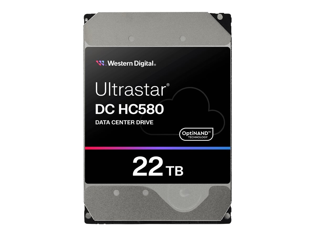 Dysk serwerowy HDD Western Digital Ultrastar DC HC580 WUH722422ALE6L4 (22 TB; 3.5"; SATA III) цена и информация | Vidiniai kietieji diskai (HDD, SSD, Hybrid) | pigu.lt
