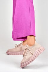 Laisvalaikio batai moterims 8568, rožiniai kaina ir informacija | Sportiniai bateliai, kedai moterims | pigu.lt
