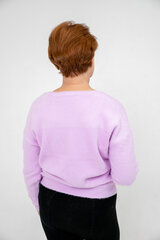 Džemperis moterims, violetinis kaina ir informacija | Megztiniai moterims | pigu.lt