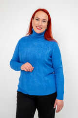 Moteriškas džemperis, mėlynas kaina ir informacija | Megztiniai moterims | pigu.lt