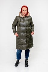 Пальто стёганое двусторонее цена и информация | Женские пальто | pigu.lt