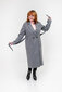 Moteriškas paltas, pilkas kaina ir informacija | Paltai moterims | pigu.lt