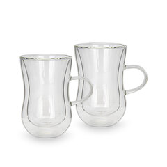 Fissman набор чашек с двойными стенками150 мл цена и информация | Стаканы, фужеры, кувшины | pigu.lt