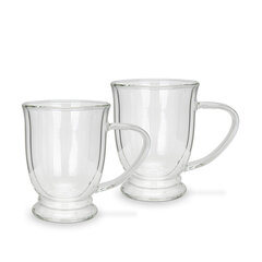 Fissman dvigubų sienelių puodelių rinkinys, 270 ml kaina ir informacija | Taurės, puodeliai, ąsočiai | pigu.lt