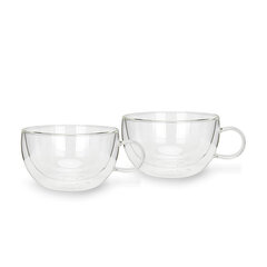 Fissman dvigubų sienelių puodelių rinkinys 330 ml kaina ir informacija | Taurės, puodeliai, ąsočiai | pigu.lt