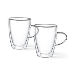 Fissman dvigubų sienelių puodelių rinkinys 350 ml kaina ir informacija | Taurės, puodeliai, ąsočiai | pigu.lt