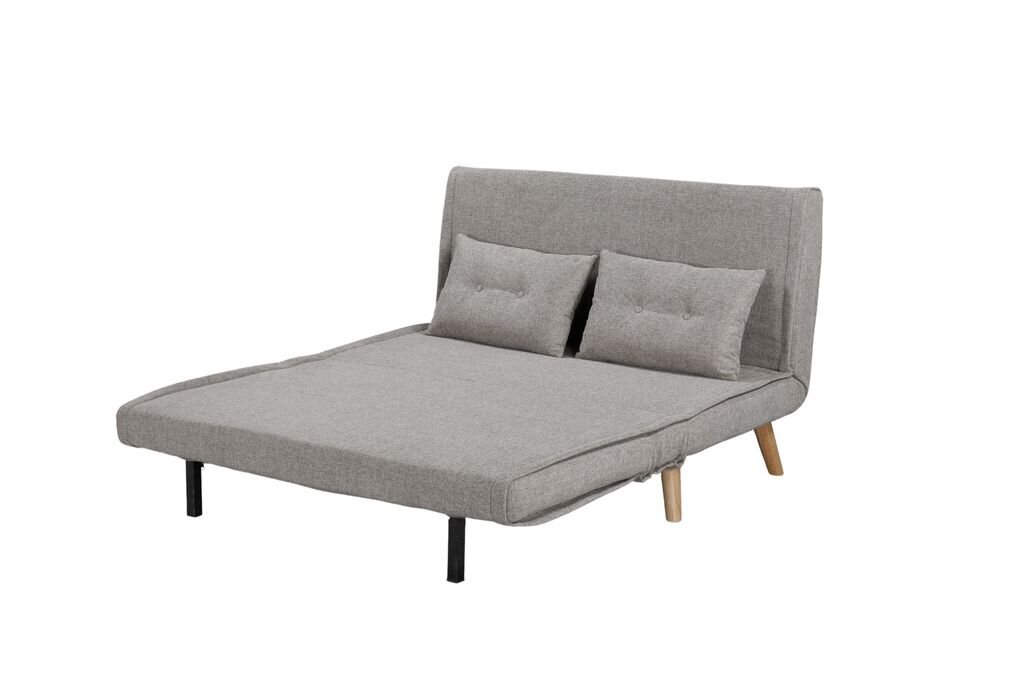 Sofa Podrez Tempo Sofa-2, sidabrinė kaina ir informacija | Sofos | pigu.lt