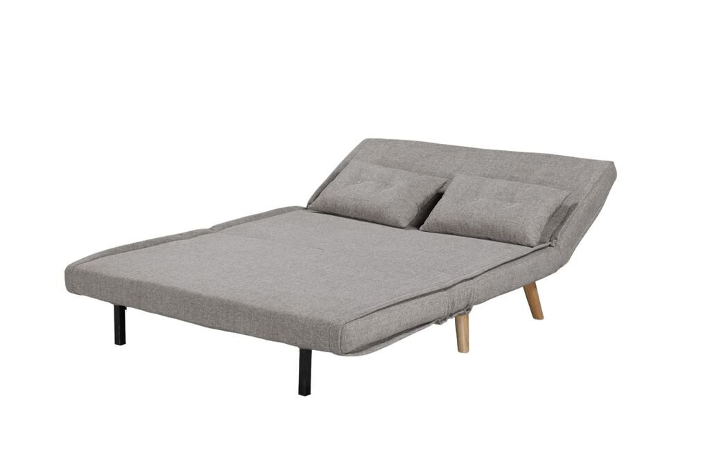 Sofa Podrez Tempo Sofa-2, sidabrinė kaina ir informacija | Sofos | pigu.lt