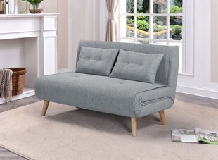 Sofa Podrez Tempo Sofa-2, pilka kaina ir informacija | Sofos | pigu.lt