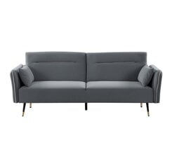 Диван Podrez VERDI 3-местный раскладной диван-кровать, серый цена и информация | Диваны | pigu.lt