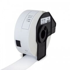 Lipnios etiketės spausdintuvams Printline Brother, DK-11201, 29x90mm цена и информация | Kanceliarinės prekės | pigu.lt