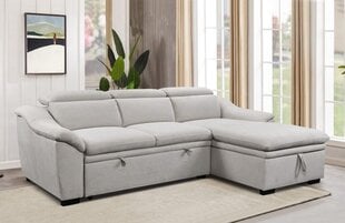 Диван SOLIS 3-x местный угловой диван кровать еврокнижка цена и информация | Угловые диваны | pigu.lt