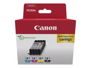 Canon CLI-581 kaina ir informacija | Spausdintuvų priedai | pigu.lt