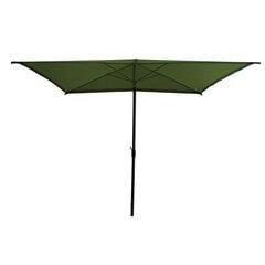 Зонт от солнца ЛИОН 2х3м, зеленый цена и информация | Зонты, маркизы, стойки | pigu.lt