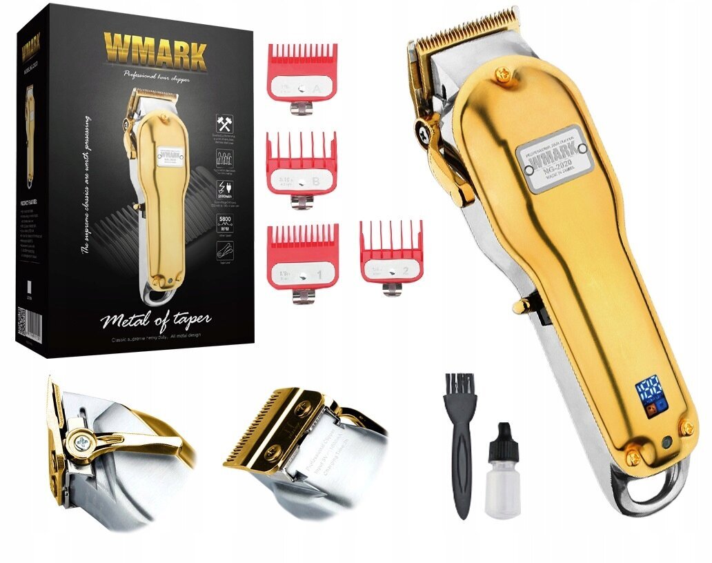 Wmark NG-2020 kaina ir informacija | Plaukų kirpimo mašinėlės | pigu.lt
