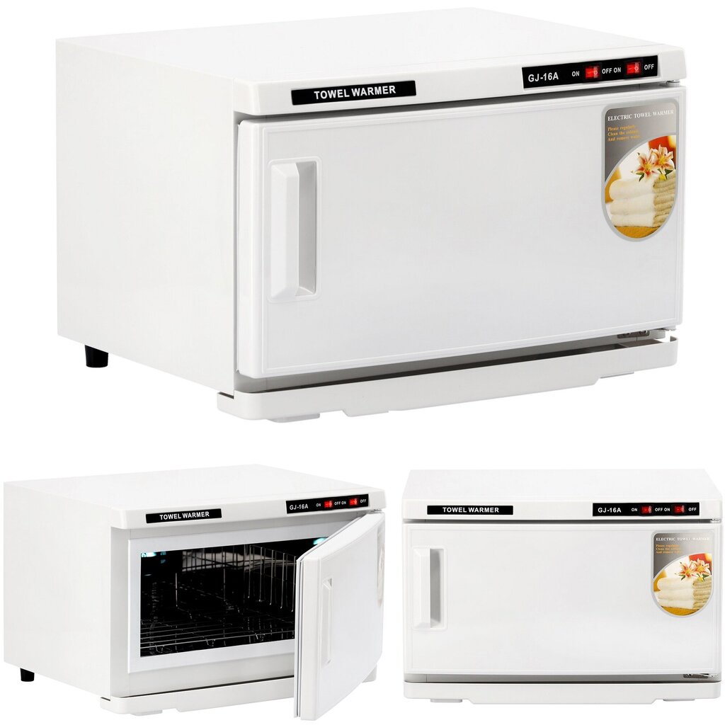 Rankšluosčių šildytuvas Calissimo RTD-16A-WHITE, baltas kaina ir informacija | Baldai grožio salonams | pigu.lt