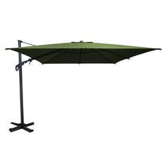 Зонт от солнца VIENNA 3х3м, зеленый цена и информация | Зонты, маркизы, стойки | pigu.lt