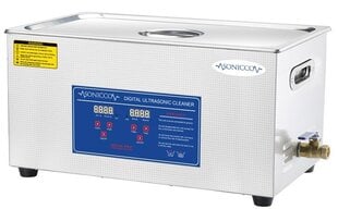 Sonicco Ultra-080S ultragarsinė valymo vonelė, 22 l цена и информация | Инвентарь для уборки и принадлежности | pigu.lt